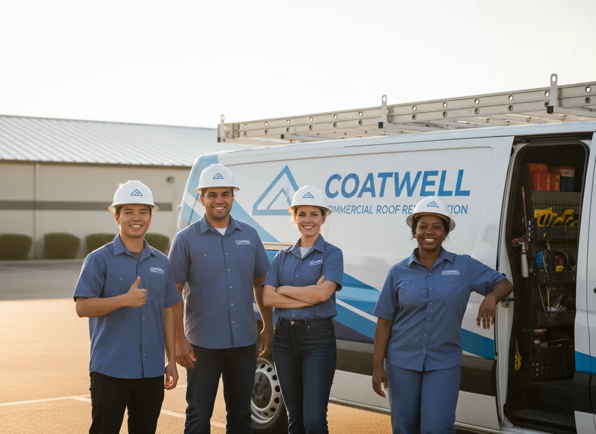 Commercial roof coating company in Churchs Ferry, ND